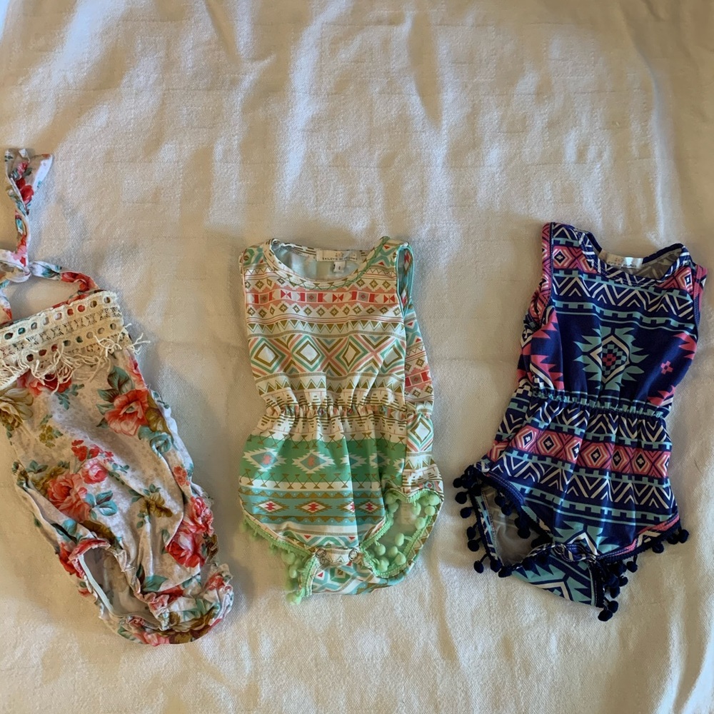 Bailey’s blossoms rompers